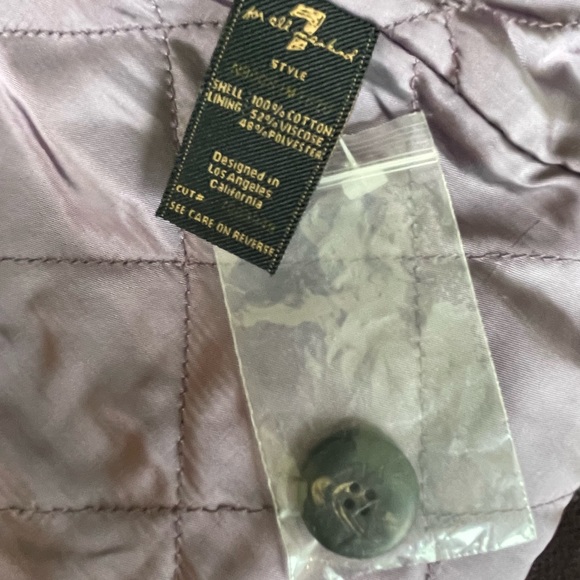 NWOT  7 For All Mankind Hooded Jacket Button / Pocket Detail Dark Plum - Picture 11 of 12